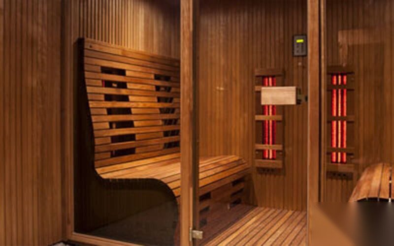 Infra sauna s infražiaričmi